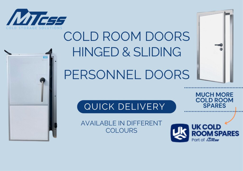 Hinged, & Sliding Cold Room Doors Personnel Doors