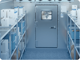 Freezer cold rooms